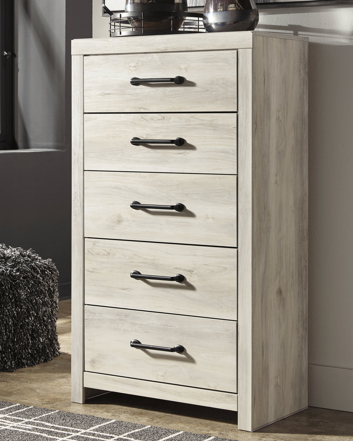 Diamond Furniture - Ashley Furniture - Cambeck Chest of Drawers - Five Drawer Chest - B192-46