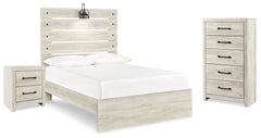 Diamond Furniture - Ashley Furniture - Cambeck Full Panel Bed, Chest and Nightstand - Full Panel Bed, Chest and Nightstand - B192B98