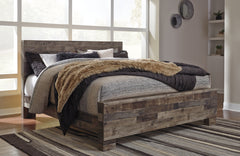 Diamond Furniture - Ashley Furniture - Derekson King Panel Bed - King Panel Bed / Multi Gray - B200B11