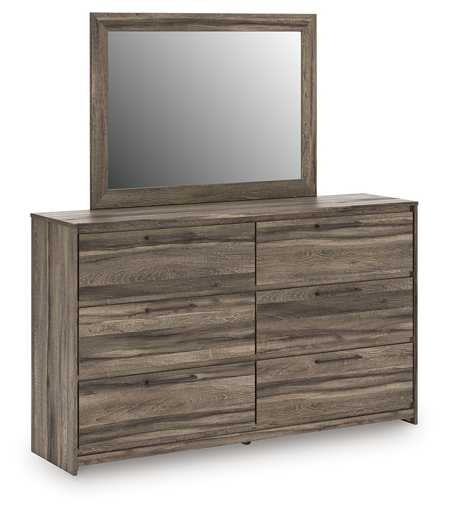 Diamond Furniture - Ashley Furniture - Elbrim Dresser and Mirror - Dresser and Mirror - PCB2005B1