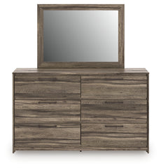 Elbrim King Panel Bed, Dresser, Mirror and 2 Nightstands
