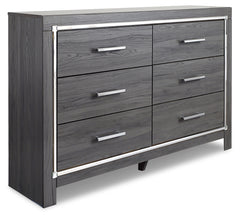 Lodanna King Storage Bed, 2 Dressers, Cheat and Nightstand