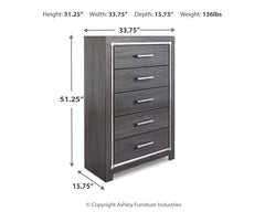 Lodanna Chest and Nightstand