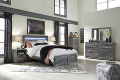 Diamond Furniture - Ashley Furniture - Baystorm Queen Panel Storage Bed, Dresser, Mirror, Chest and 2 Nightstands - Queen Panel Storage Bed, Dresser, Mirror, Chest and 2 Nightstands - B221B57