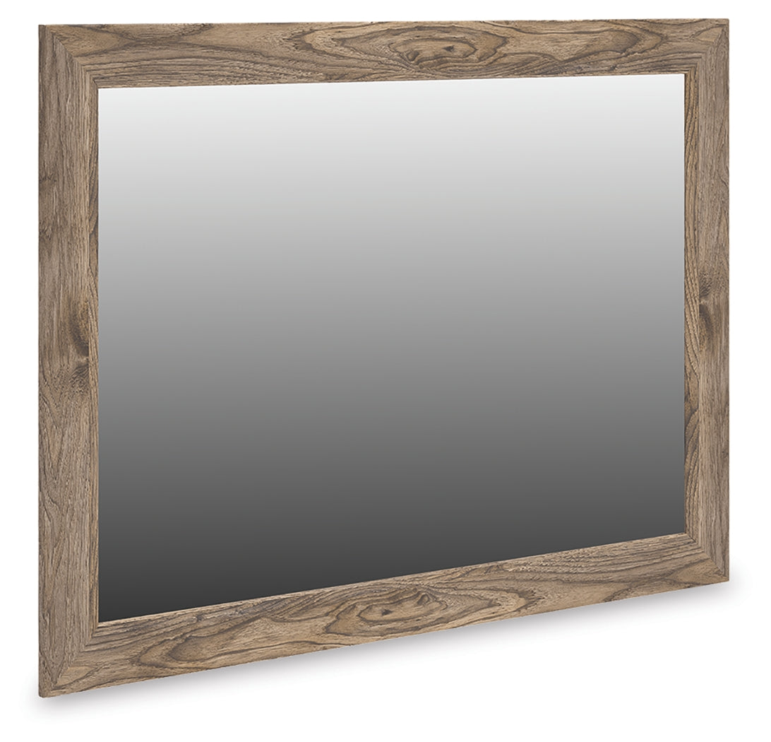 Diamond Furniture - Ashley Furniture - Rusticott Mirror - Bedroom Mirror / Brown - PCB2260-36