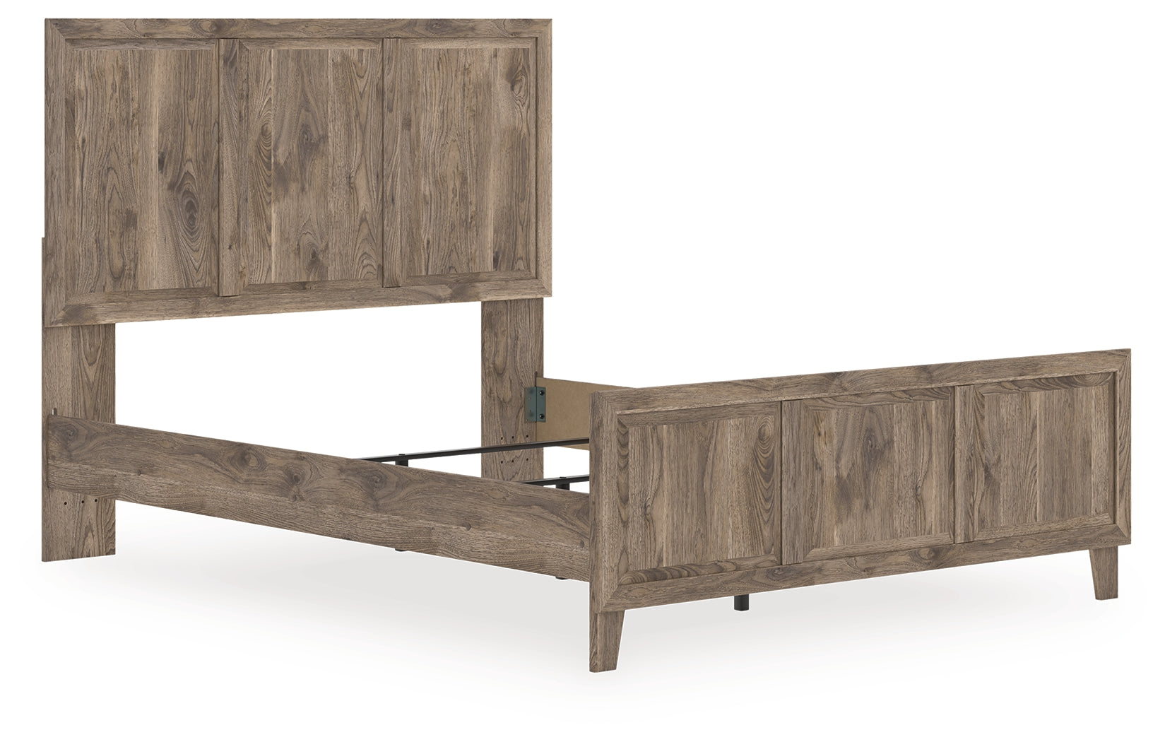 Diamond Furniture - Ashley Furniture - Rusticott Bedroom - Queen Panel Bed / Brown - PCB2260B2