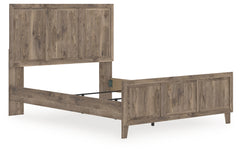 Diamond Furniture - Ashley Furniture - Rusticott Queen Panel Bed - Queen Panel Bed - PCB2260B2