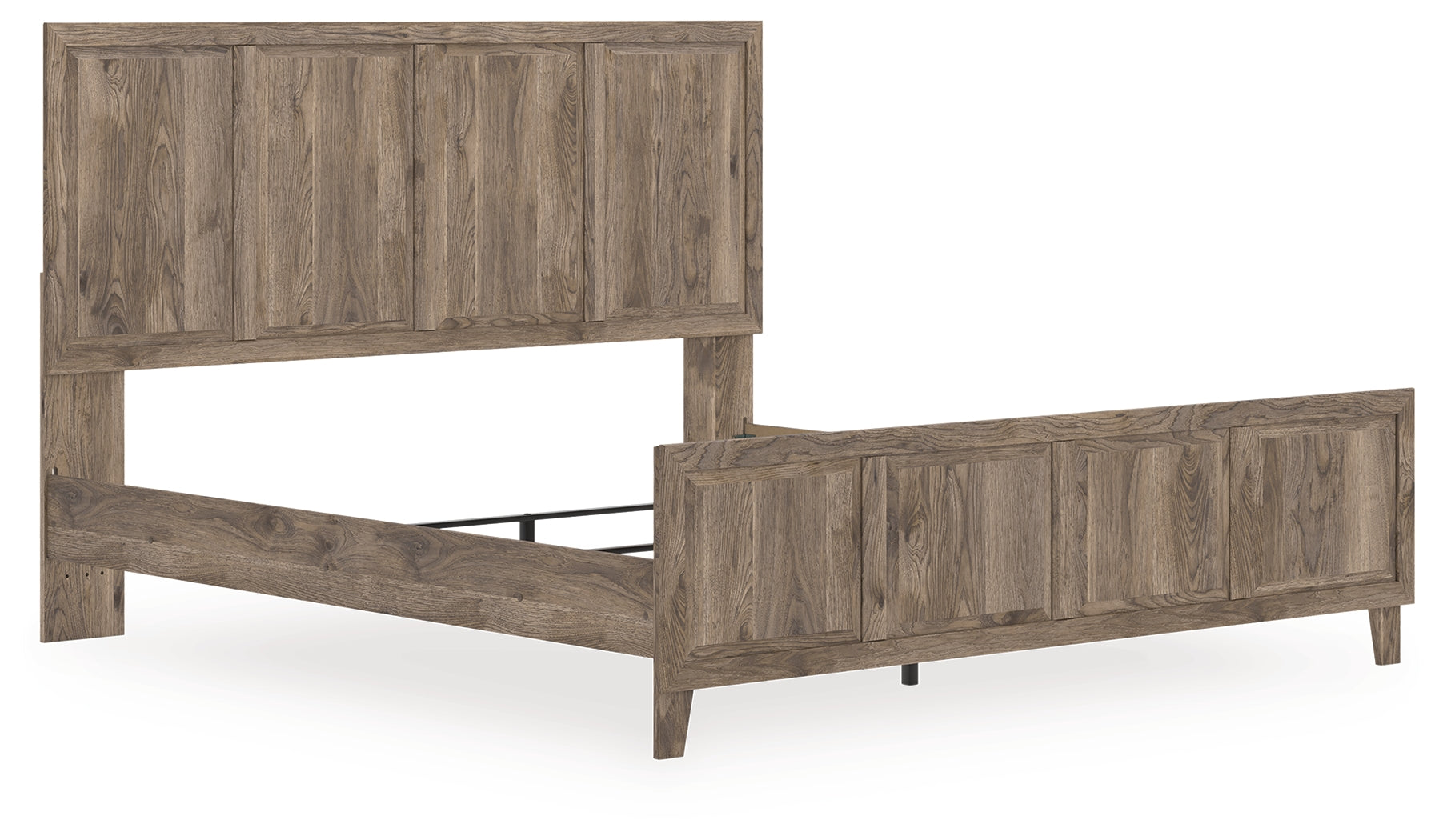 Diamond Furniture - Ashley Furniture - Rusticott Bedroom - King Panel Bed / Brown - PCB2260B6