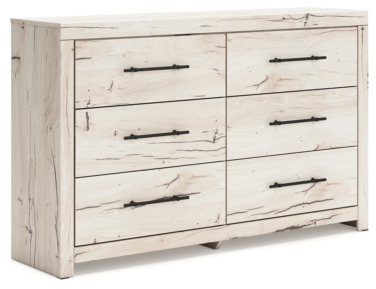 Diamond Furniture - Ashley Furniture - Lawroy Dresser - Six Drawer Dresser - B2310-31