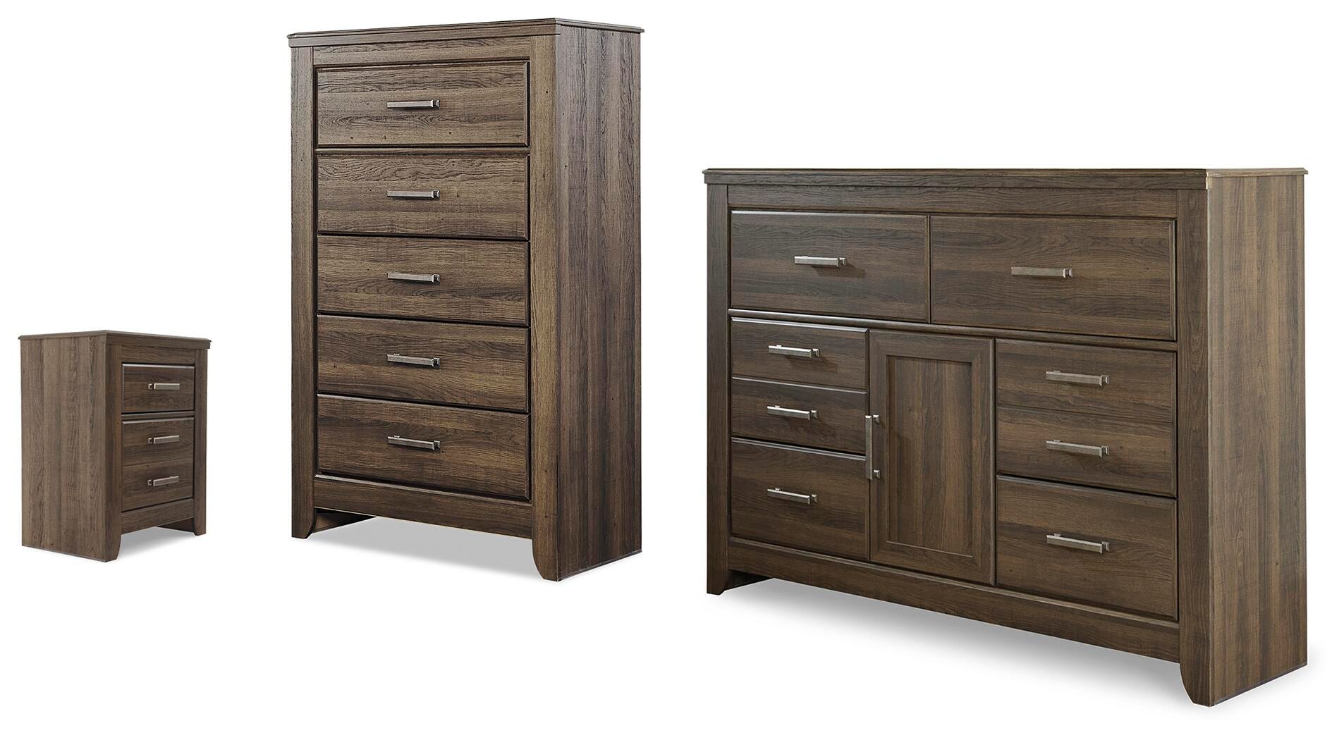 Diamond Furniture - Ashley Furniture - Juararo Dresser, Chest and Nightstand - Dresser, Chest and Nightstand - B251B52