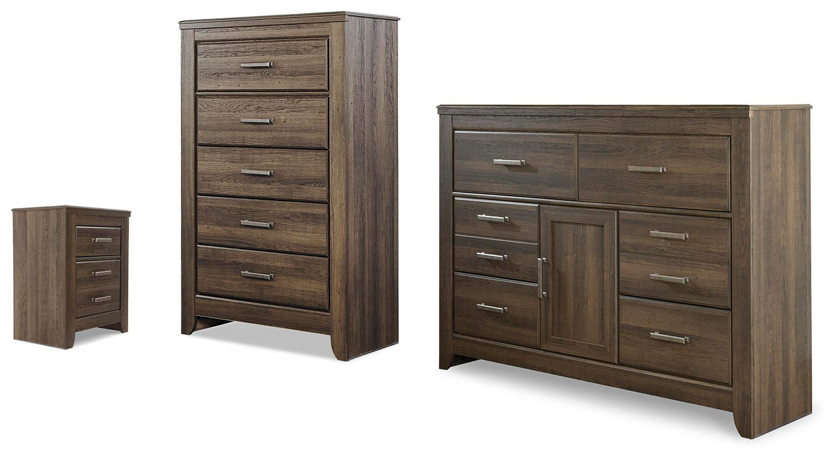 Diamond Furniture - Ashley Furniture - Juararo Dresser, Chest and Nightstand - Dresser, Chest and Nightstand - B251B52