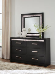 Diamond Furniture - Ashley Furniture - Shoralli Dresser and Mirror - Dresser and Mirror - B2611B1