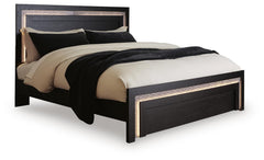 Shoralli King Panel Bed