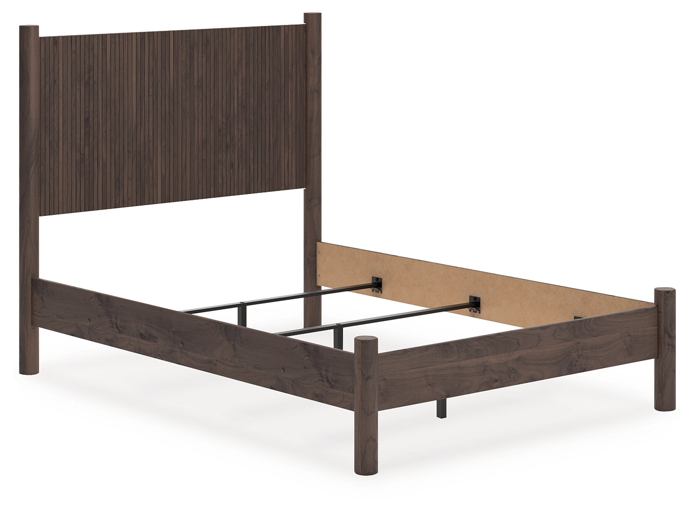 Diamond Furniture - Ashley Furniture - Pamytta Bedroom - Full Panel Bed / Brown - PCB2614B16