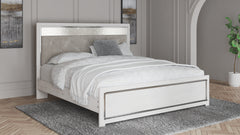 Diamond Furniture - Ashley Furniture - Altyra King Panel Bed - King Panel Bed / White - B2640B3