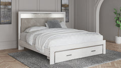Diamond Furniture - Ashley Furniture - Altyra King Upholstered Storage Bed - King Upholstered Storage Bed - B2640B29