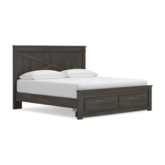 Vonitta Bay King Panel Storage Bed