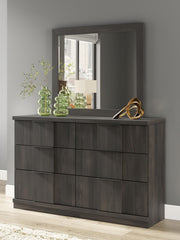 Diamond Furniture - Ashley Furniture - Shaehartin Dresser and Mirror - Dresser and Mirror - PCB3167B1