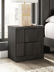 Diamond Furniture - Ashley Furniture - Shaehartin Nightstand - Two Drawer Night Stand - PCB3167-92