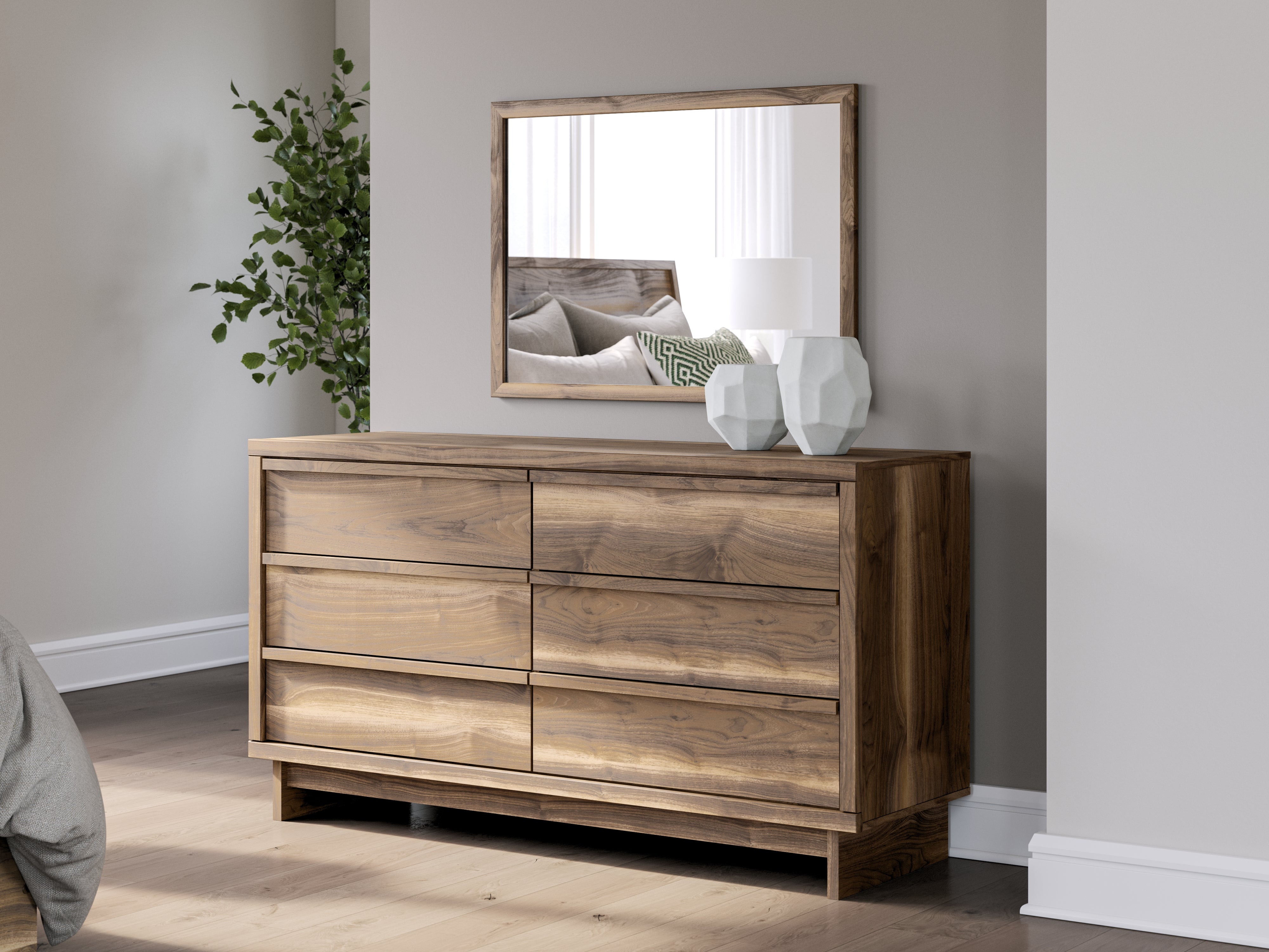 Diamond Furniture - Ashley Furniture - Chirason Bedroom - Full Panel Bed / Brown - PCB3367B22