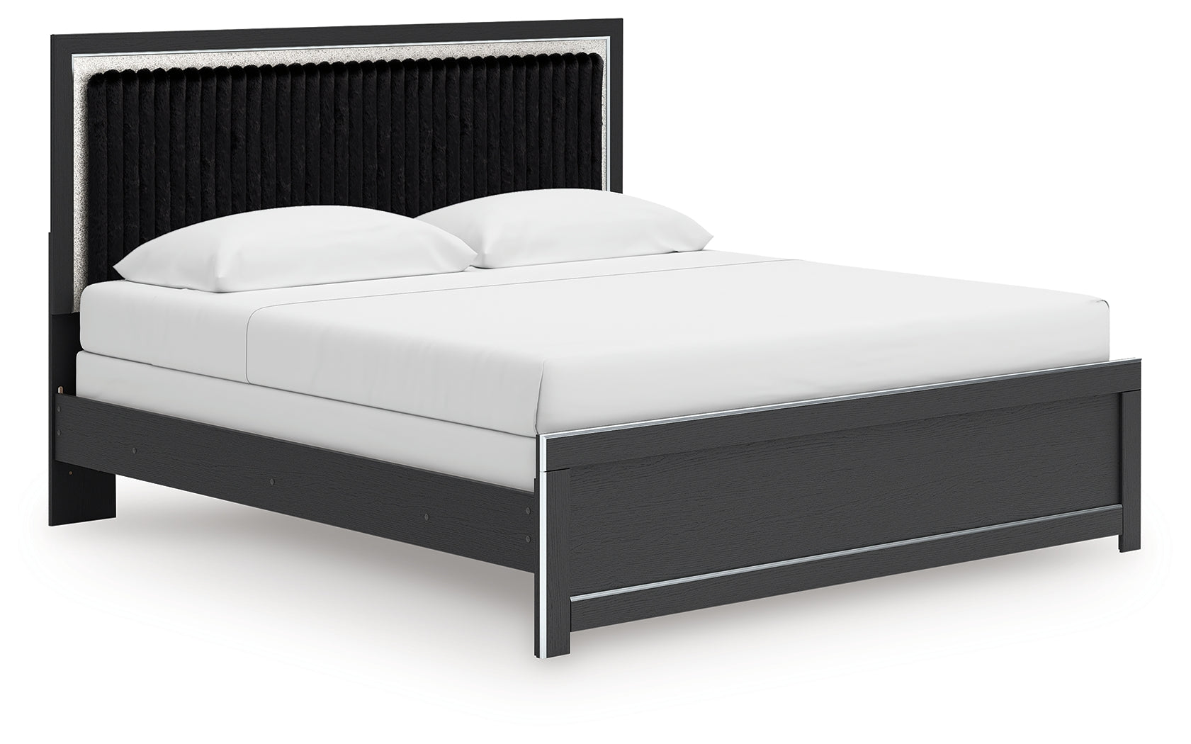 Zuraleus King Panel Bed, Dresser, Mirror and Nightstand