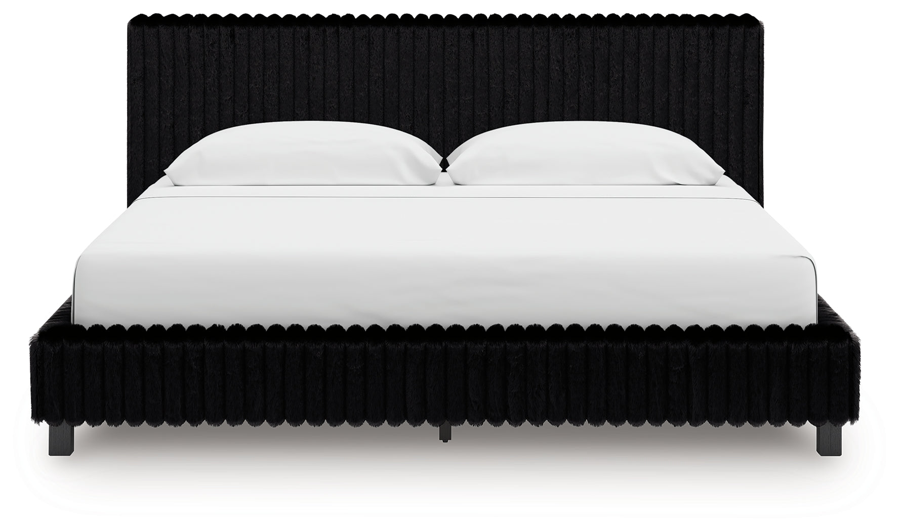Zuraleus King Upholstered Bed, Dresser and Nightstand