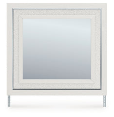 Diamond Furniture - Ashley Furniture - Zuraleus Mirror - Bedroom Mirror / White - PCB3381-36