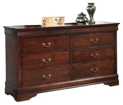 Alisdair Queen Sleigh Bed, Dresser, Mirror, 2 Chests and 2 Nightstands