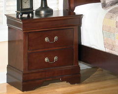 Diamond Furniture - Ashley Furniture - Alisdair Nightstand - Two Drawer Night Stand - B376-92