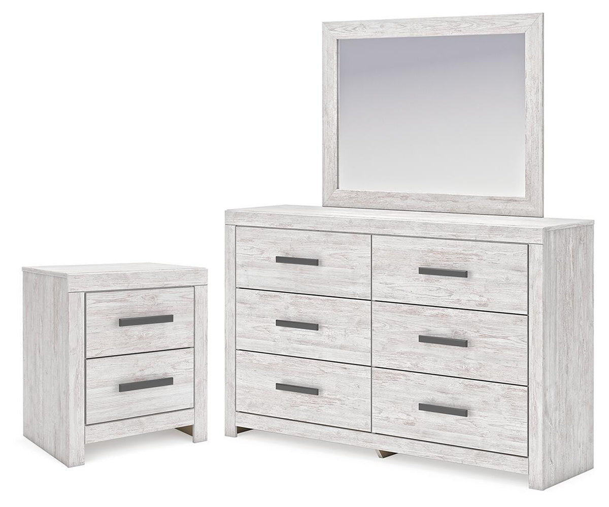 Diamond Furniture - Ashley Furniture - Cayboni Dresser, Mirror and Nightstand - Dresser, Mirror and Nightstand - B3788B19