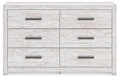 Cayboni King Panel Bed, Dresser and Nightstand