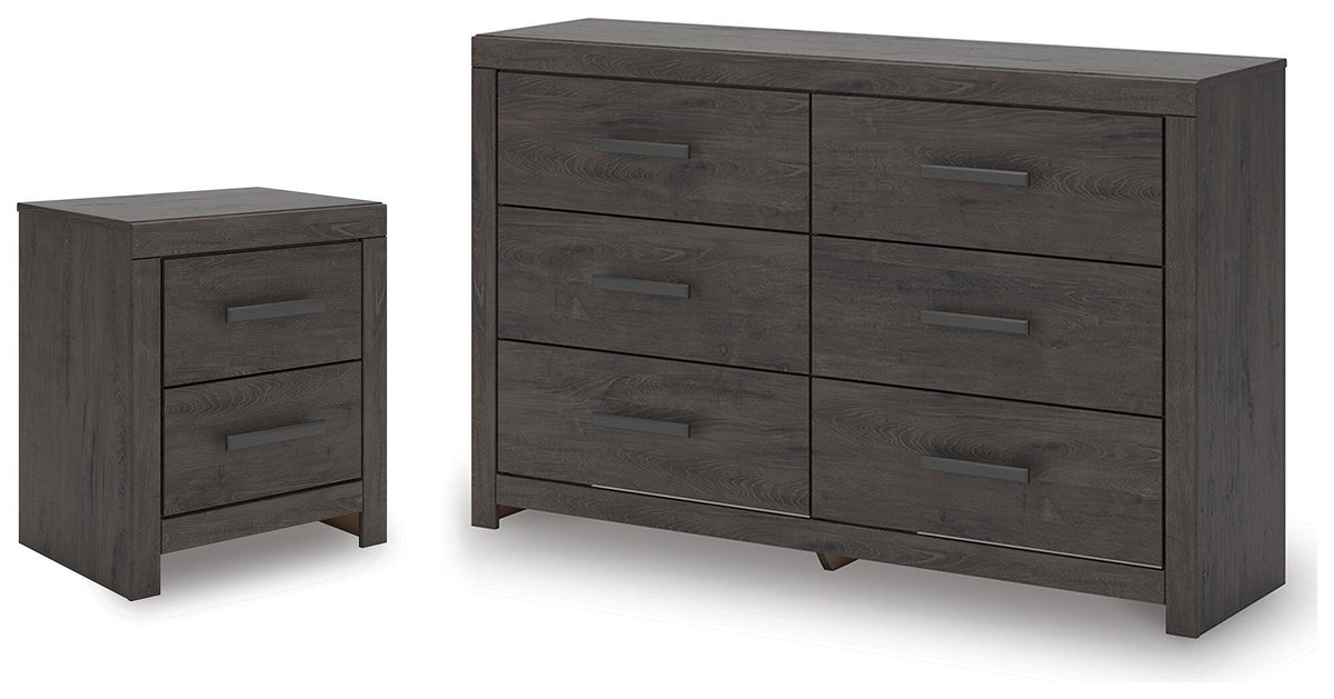 Diamond Furniture - Ashley Furniture - Prendonea Dresser and Nightstand - Dresser and Nightstand - B3789B15