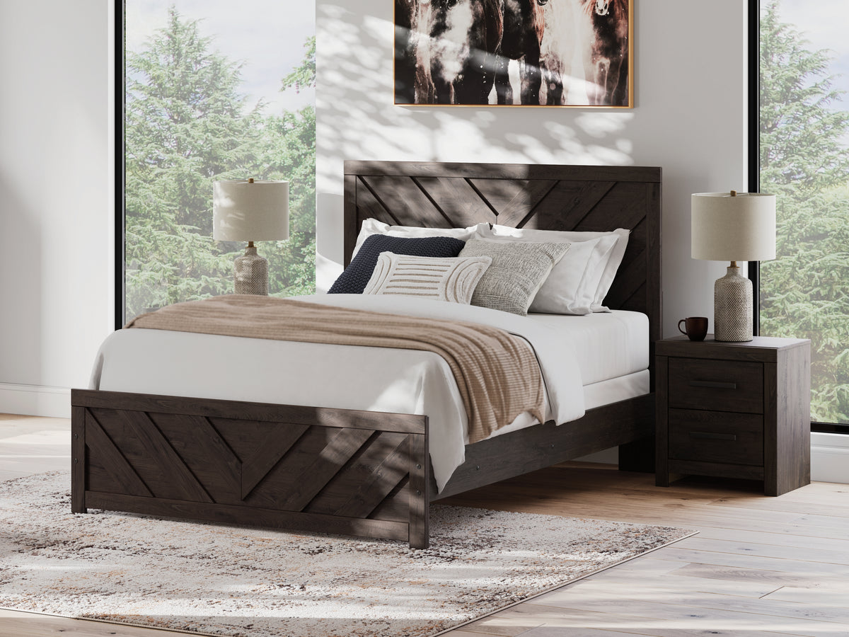 Diamond Furniture - Ashley Furniture - Prendonea Queen Panel Bed - Queen Panel Bed - B3789B4
