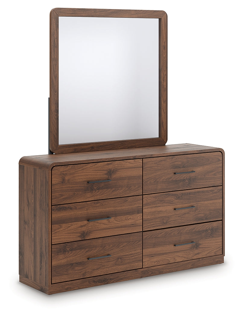 Diamond Furniture - Ashley Furniture - Fortlorn Dresser and Mirror - Dresser and Mirror - PCB386B1