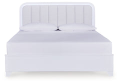 Jarlee King Panel Bed, Dresser, Mirror and Nightstand