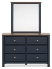 Landocken Twin Panel Bed, Dresser, Mirror and Nightstand