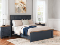 Diamond Furniture - Ashley Furniture - Landocken Queen Panel Bed - Queen Panel Bed - B414B10