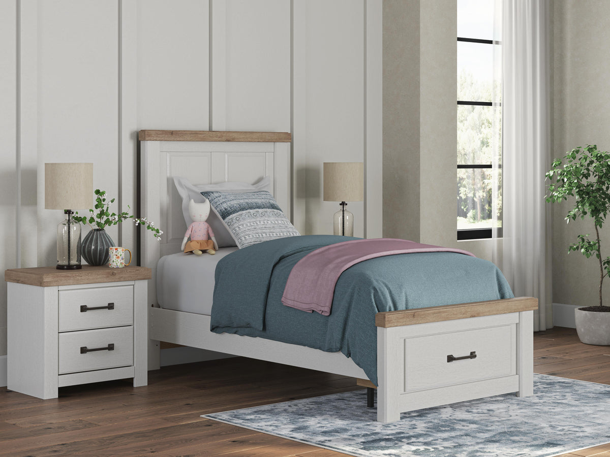 Diamond Furniture - Ashley Furniture - Savonport Twin Panel Storage Bed - Twin Panel Storage Bed - B4615B5