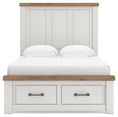 Savonport Full Panel Storage Bed