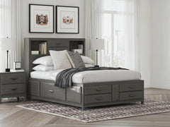 Diamond Furniture - Ashley Furniture - Mazing Queen Storage Bed - Queen Storage Bed - PCB478B4