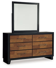 Kraeburn Queen Panel Storage Bed, Dresser and Mirror