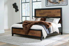 Diamond Furniture - Ashley Furniture - Kraeburn King Panel Storage Bed - King Panel Storage Bed - B496B12