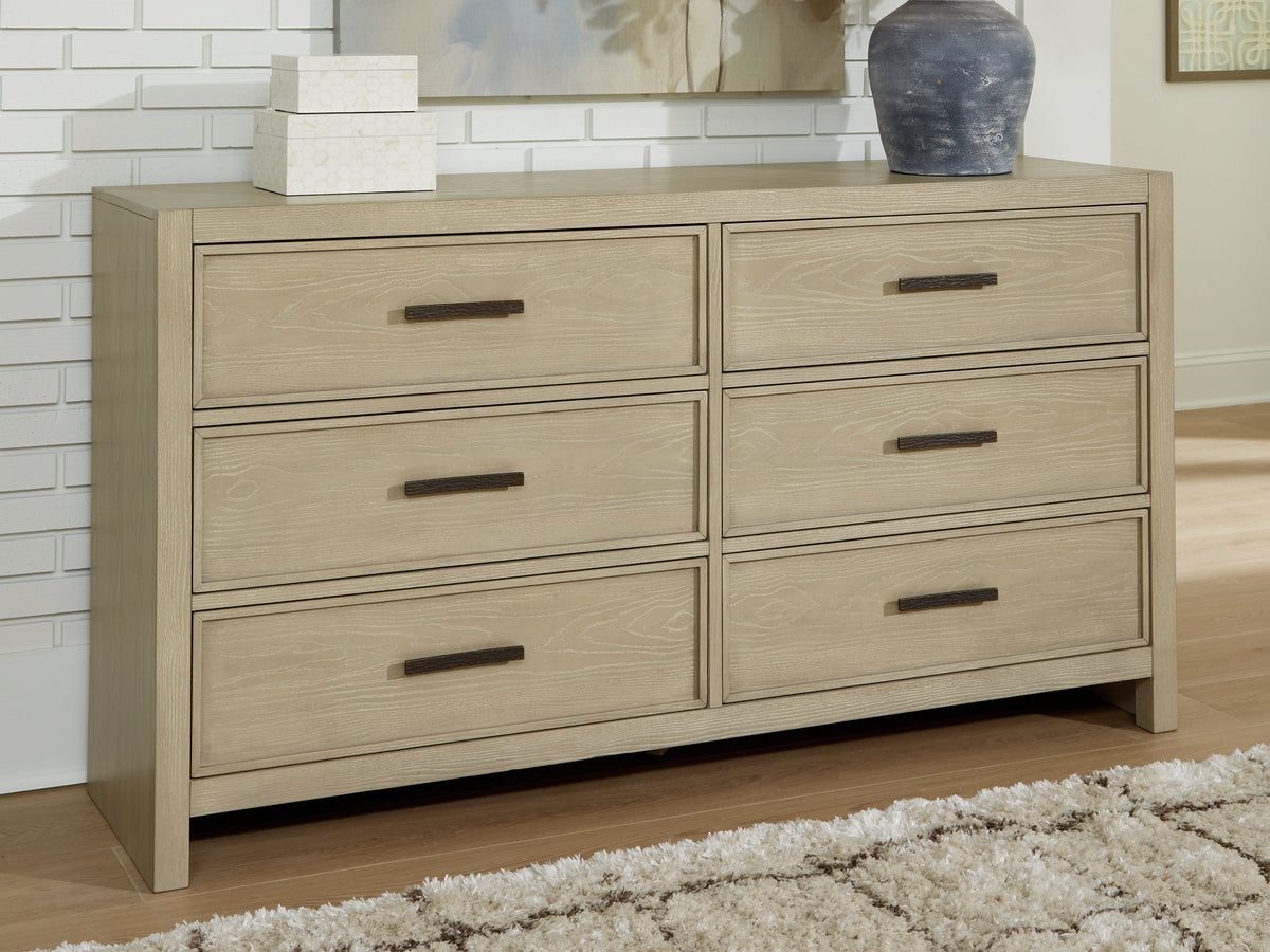 Diamond Furniture - Ashley Furniture - Calmoro Dresser - Dresser - B602-31