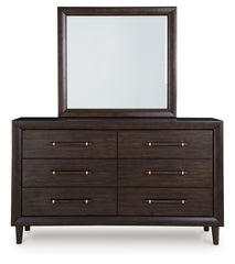 Dantenton Dresser and Mirror