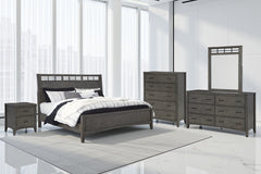 Diamond Furniture - Ashley Furniture - Montillan Queen Panel Bed - Queen Panel Bed - B651B2