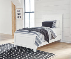 Diamond Furniture - Ashley Furniture - Fortman Twin Panel Bed - Twin Panel Bed - B680B6