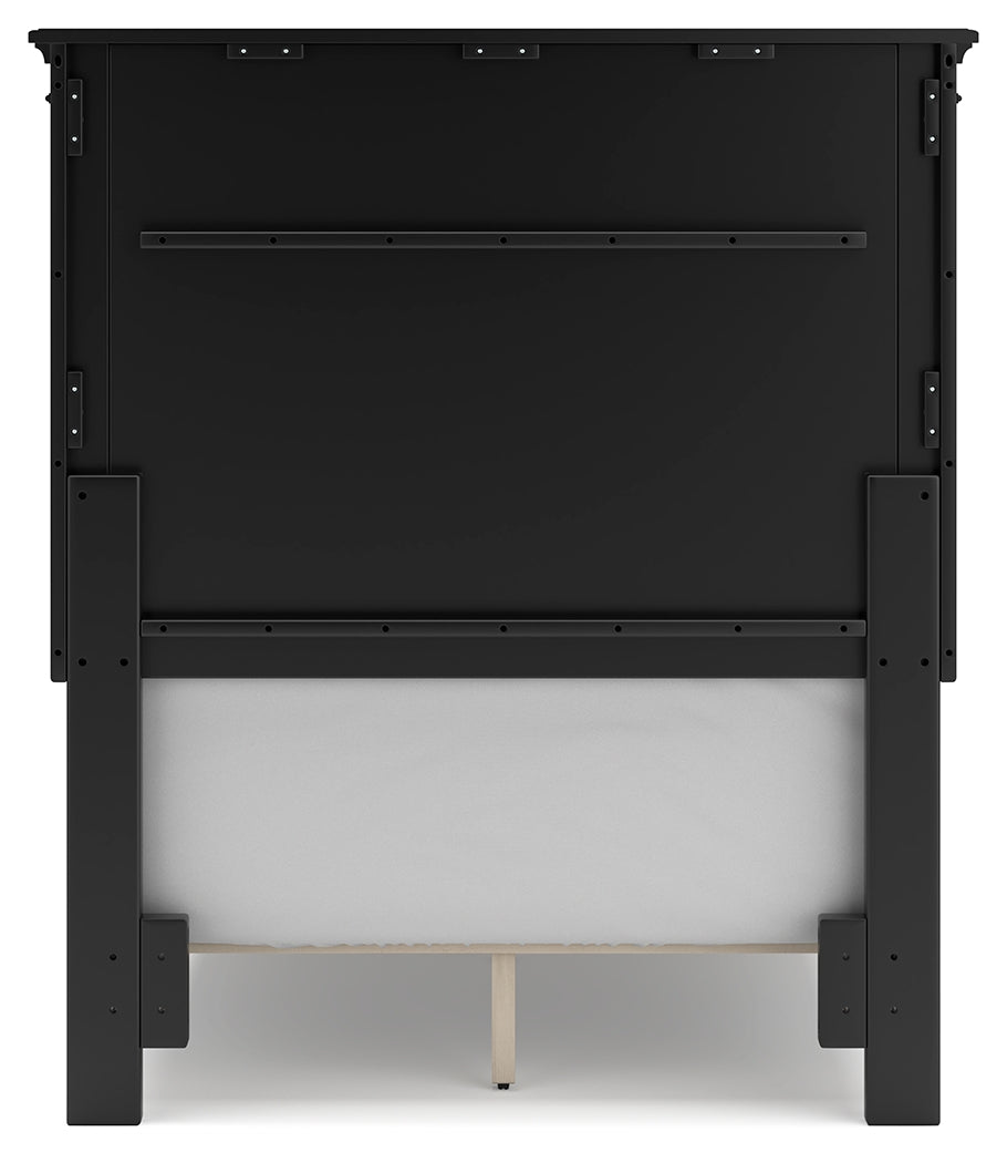 Lanolee Twin Panel Bed and Chest