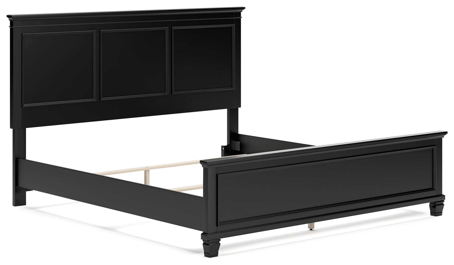 Lanolee King Panel Bed, Dresser, Mirror and Nightstand