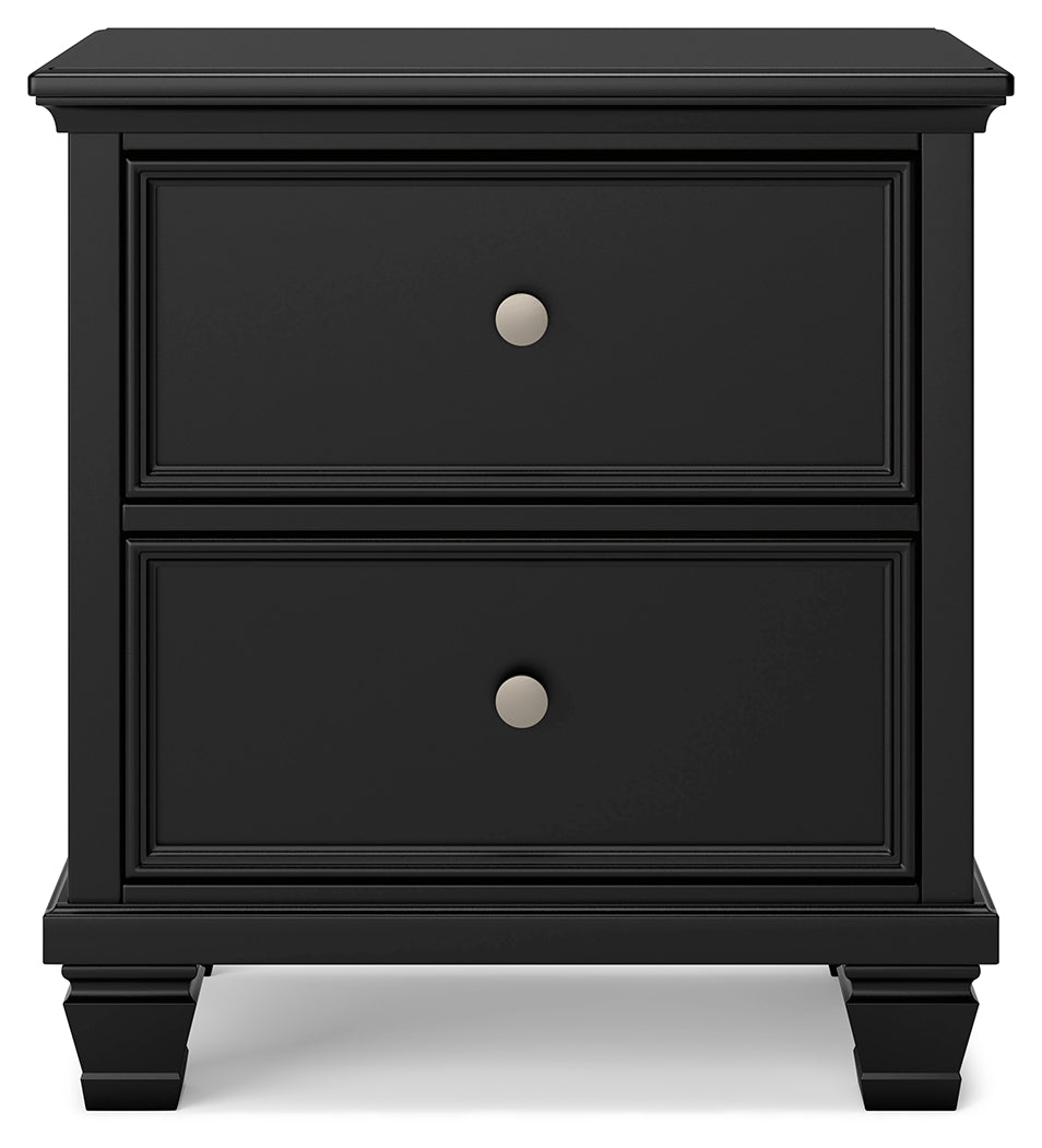 Lanolee King Panel Bed, Dresser, Mirror and Nightstand