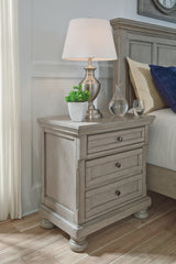Diamond Furniture - Ashley Furniture - Lettner Nightstand - Two Drawer Night Stand - B733-92